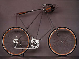 Gray bike